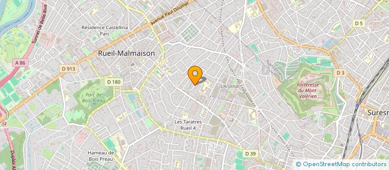 localisation de l'entreprise MONSIEUR OLIVIER LAGUITTON à RUEIL-MALMAISON