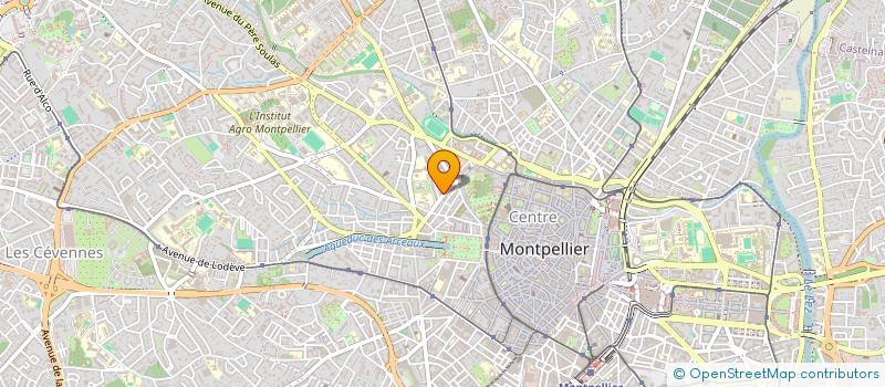 localisation de l'entreprise MONSIEUR OLIVIER LAHOZ à MONTPELLIER