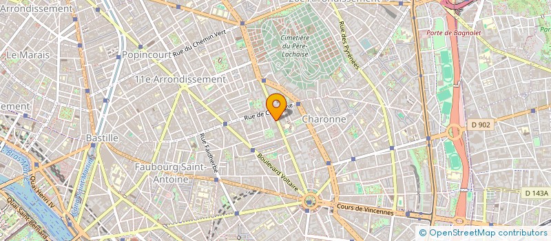 localisation de l'entreprise MONSIEUR OLIVIER LAIR  PARIS