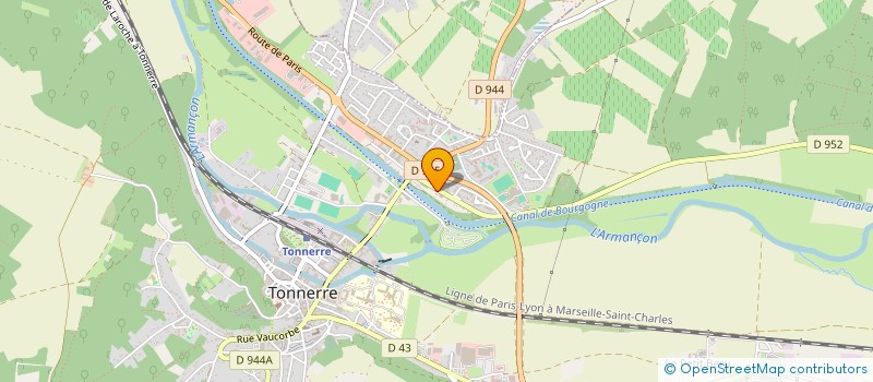 localisation de l'entreprise MONSIEUR OLIVIER LAIR  TONNERRE