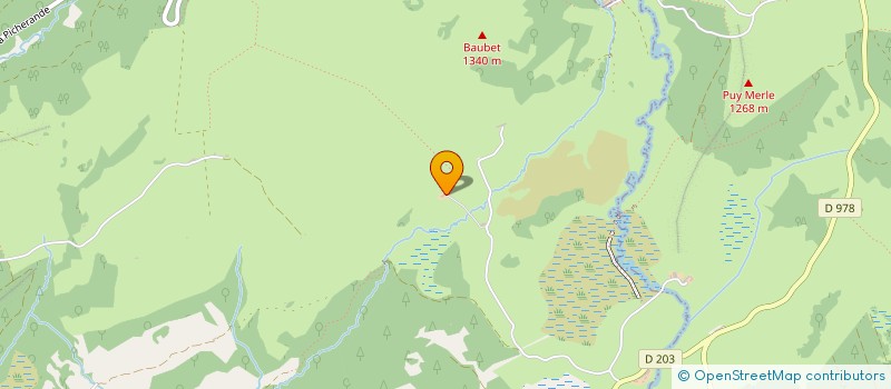 localisation de l'entreprise MONSIEUR OLIVIER LAISSUS  PICHERANDE