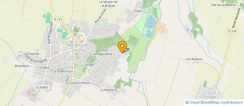 localisation de l'entreprise MONSIEUR OLIVIER LALAIZON  AIGREFEUILLE-D'AUNIS