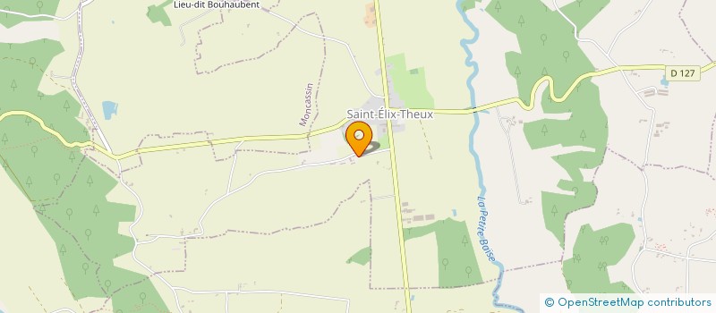 localisation de l'entreprise MONSIEUR OLIVIER LALANNE  SAINT-ELIX-THEUX