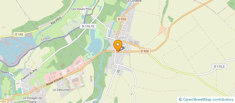 localisation de l'entreprise MONSIEUR OLIVIER LAMBANY à OULINS