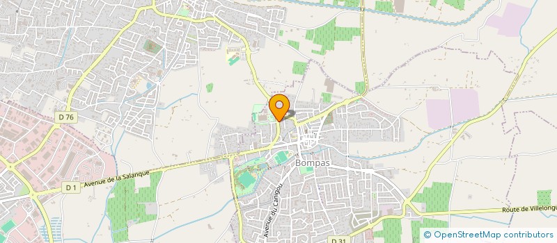 localisation de l'entreprise MONSIEUR OLIVIER LAMBERT  BOMPAS