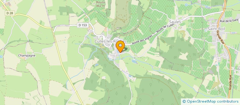localisation de l'entreprise MONSIEUR OLIVIER LAMBERT à CULLES-LES-ROCHES