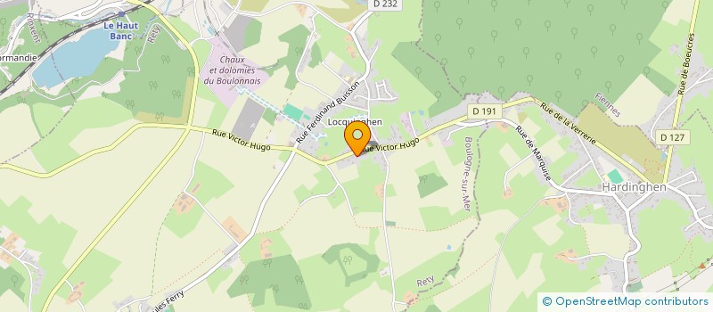 localisation de l'entreprise MONSIEUR OLIVIER LAMBERT DE ROUVROIT  RETY