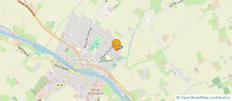 localisation de l'entreprise MONSIEUR OLIVIER LAMBIN à QUESNOY-SUR-DEULE