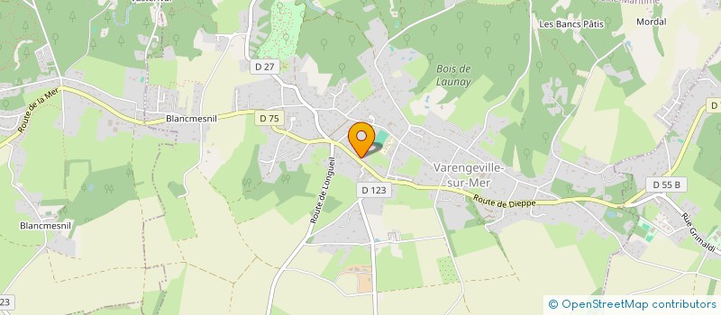 localisation de l'entreprise MONSIEUR OLIVIER LAMETRIE  VARENGEVILLE-SUR-MER