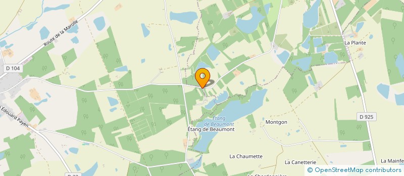 localisation de l'entreprise MONSIEUR OLIVIER LANCESSEUR  MONTRIEUX EN SOLOGNE