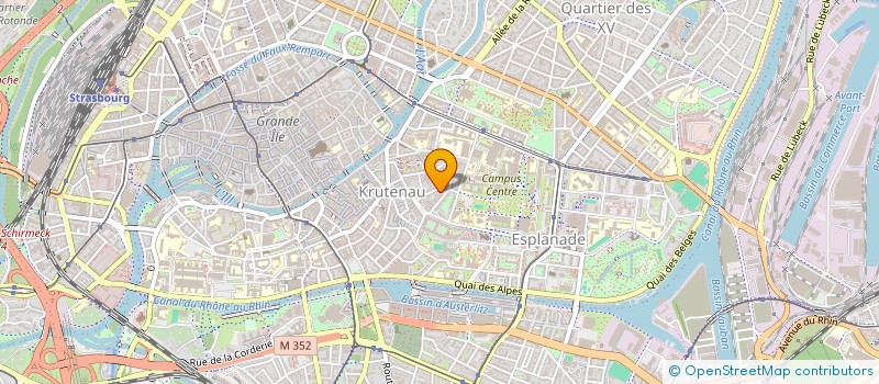 localisation de l'entreprise MONSIEUR OLIVIER LANDRE à STRASBOURG