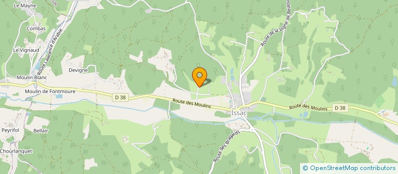 localisation de l'entreprise MONSIEUR OLIVIER LANDRE  SOURZAC