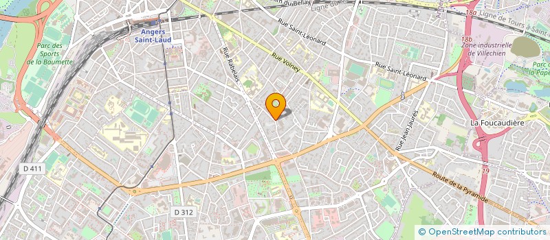 localisation de l'entreprise MONSIEUR OLIVIER LANDRY  ANGERS