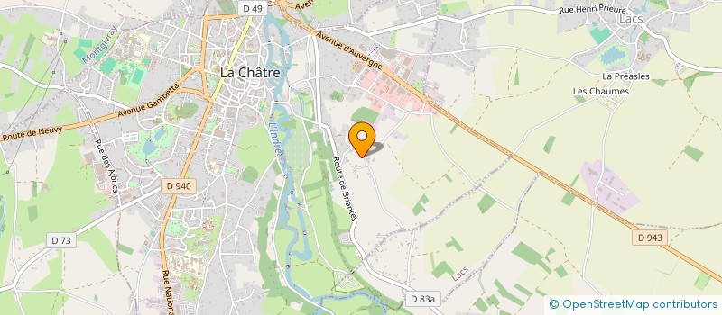 localisation de l'entreprise MONSIEUR OLIVIER LANGLOIS à LA CHATRE