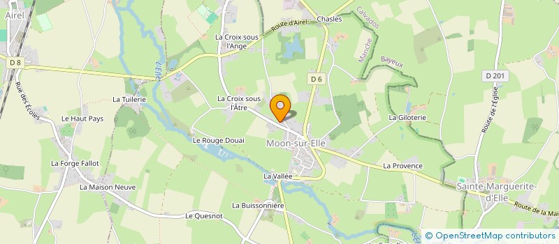 localisation de l'entreprise MONSIEUR OLIVIER LANGLOIS  MOON-SUR-ELLE