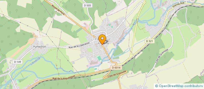 localisation de l'entreprise MONSIEUR OLIVIER LANNE  FLEURY-SUR-ANDELLE