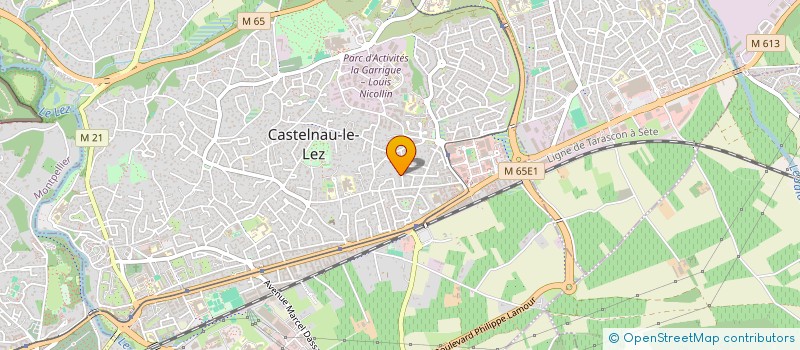 localisation de l'entreprise MONSIEUR OLIVIER LANQUETIN à CASTELNAU-LE-LEZ
