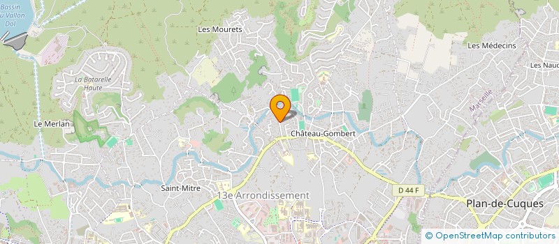 localisation de l'entreprise MONSIEUR OLIVIER LANTEAUME à MARSEILLE