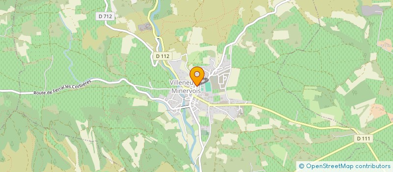 localisation de l'entreprise MONSIEUR OLIVIER LAPEYRE  VILLENEUVE-MINERVOIS