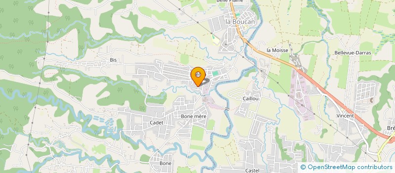 localisation de l'entreprise MONSIEUR OLIVIER LAPILUS  SAINTE ROSE