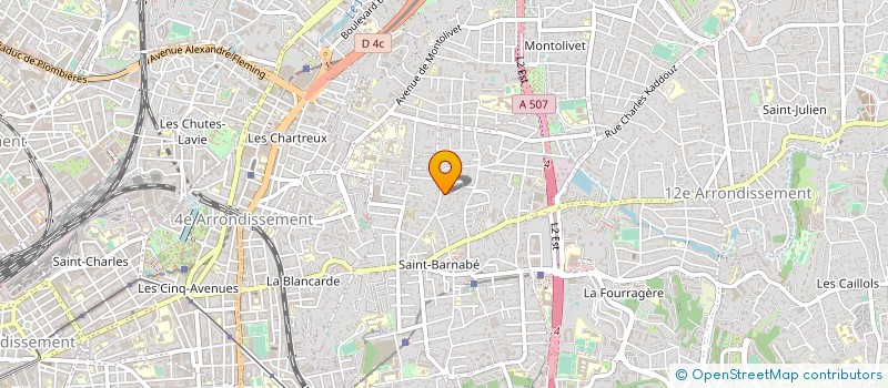 localisation de l'entreprise MONSIEUR OLIVIER LARBONI à MARSEILLE 12EME
