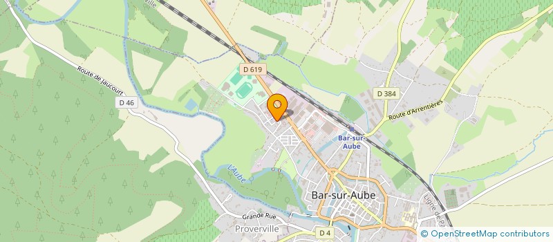 localisation de l'entreprise MONSIEUR OLIVIER LARIQUE  SAINT-DIZIER