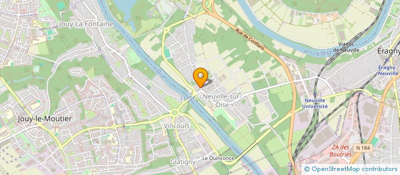 localisation de l'entreprise MONSIEUR OLIVIER LASANTE  NEUVILLE-SUR-OISE