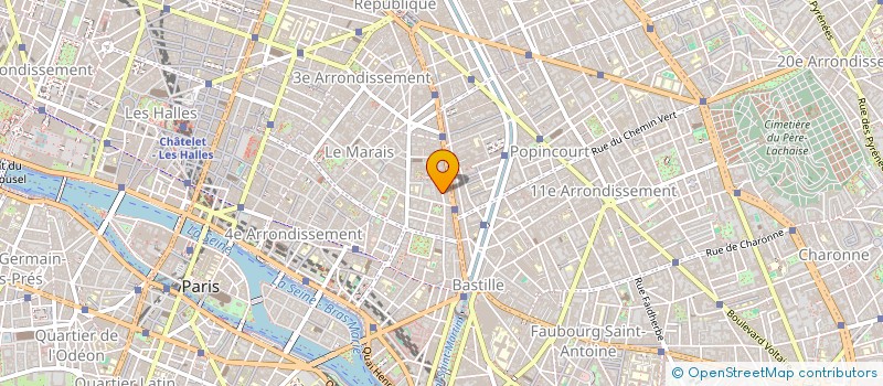 localisation de l'entreprise MONSIEUR OLIVIER LASSERRE  PARIS