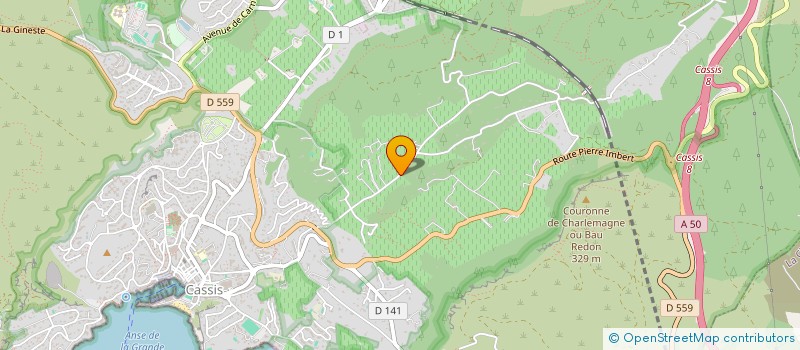 localisation de l'entreprise MONSIEUR OLIVIER LATIL  CASSIS