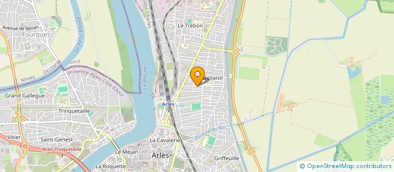 localisation de l'entreprise MONSIEUR OLIVIER LATYK à ARLES