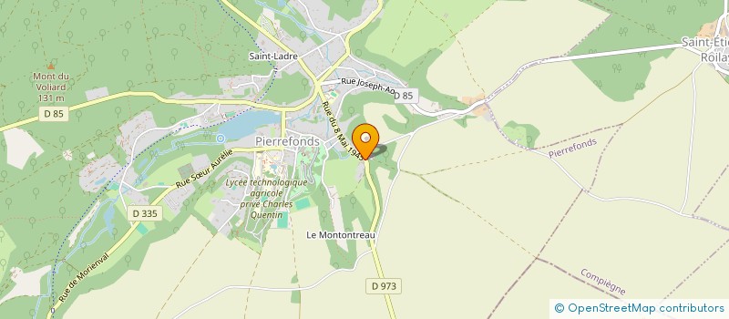 localisation de l'entreprise MONSIEUR OLIVIER LAUDE à PIERREFONDS