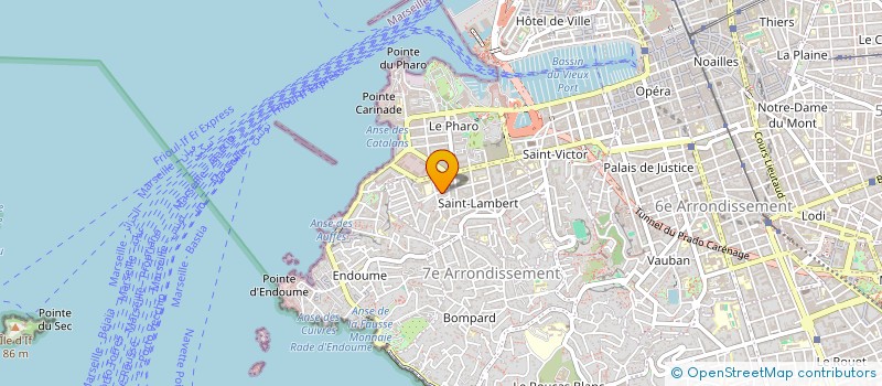 localisation de l'entreprise MONSIEUR OLIVIER LAUDRIN à MARSEILLE