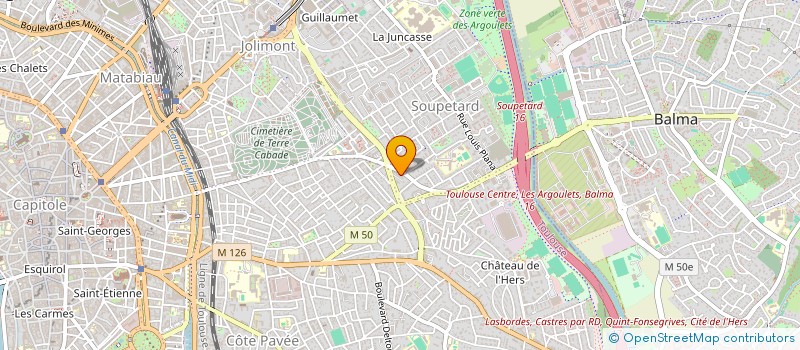 localisation de l'entreprise MONSIEUR OLIVIER LAURENS à TOULOUSE