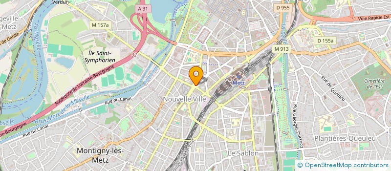 localisation de l'entreprise MONSIEUR OLIVIER LAURENT  METZ