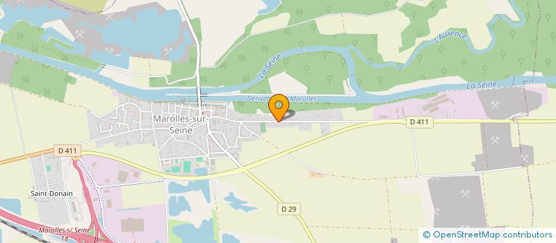 localisation de l'entreprise MONSIEUR OLIVIER LAURENT  LA TOMBE