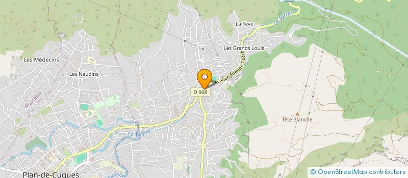 localisation de l'entreprise MONSIEUR OLIVIER LAURENT  ALLAUCH