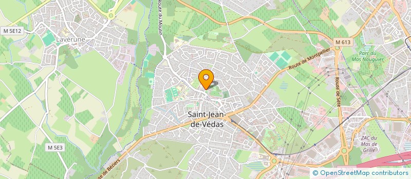 localisation de l'entreprise MONSIEUR OLIVIER LAUTIER  SAINT-JEAN-DE-VEDAS