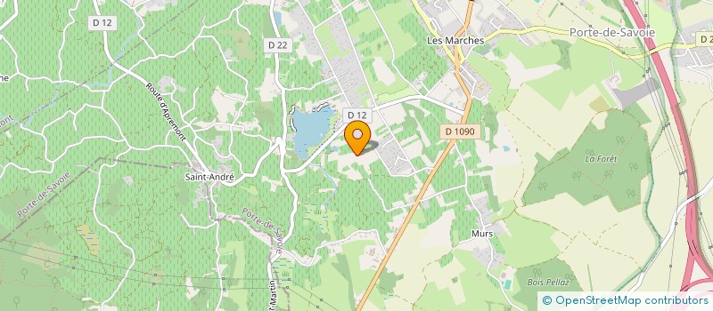 localisation de l'entreprise MONSIEUR OLIVIER LAVASTRE à PORTE-DE-SAVOIE