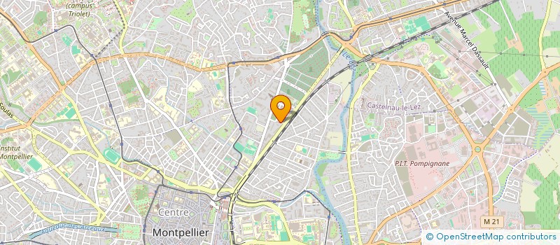 localisation de l'entreprise MONSIEUR OLIVIER LAVAUD à MONTPELLIER