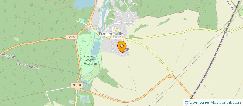 localisation de l'entreprise MONSIEUR OLIVIER LAVENANT  ERMENONVILLE