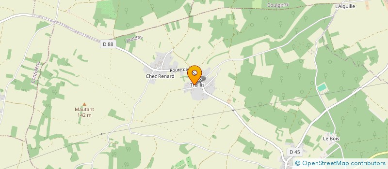 localisation de l'entreprise MONSIEUR OLIVIER LAVERGNE  JAULDES