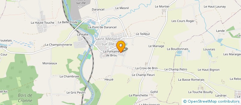 localisation de l'entreprise MONSIEUR OLIVIER LAYAIT  SAINT-MEDARD-SUR-ILLE