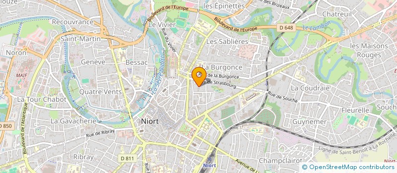 localisation de l'entreprise MONSIEUR OLIVIER LE BAIL à NIORT