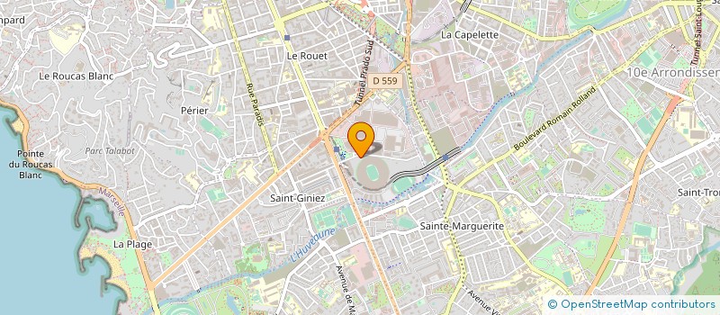 localisation de l'entreprise MONSIEUR OLIVIER LE BORGNE  MARSEILLE