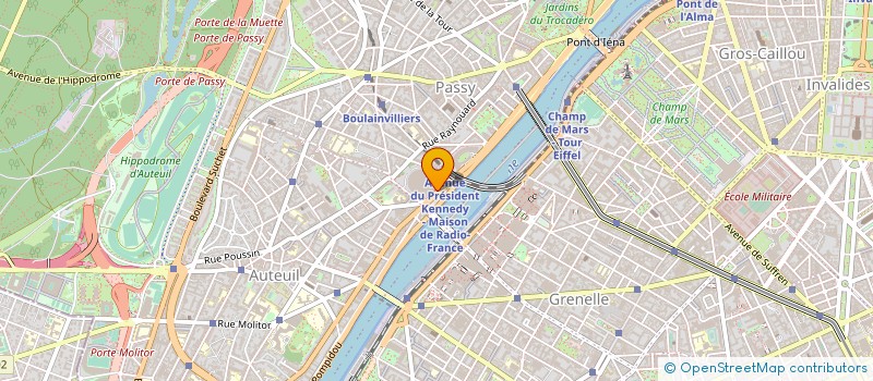 localisation de l'entreprise MONSIEUR OLIVIER LE BORGNE à PARIS
