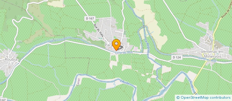 localisation de l'entreprise MONSIEUR OLIVIER LE BOURHIS  PARAZA