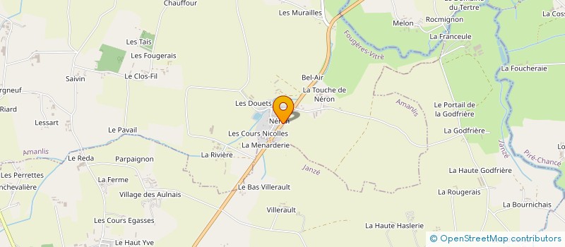 localisation de l'entreprise MONSIEUR OLIVIER LE BOZEC  AMANLIS