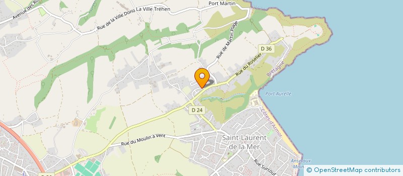 localisation de l'entreprise MONSIEUR OLIVIER LE GALLAIS  PLERIN