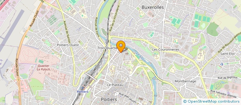 localisation de l'entreprise MONSIEUR OLIVIER LE GUEN à POITIERS