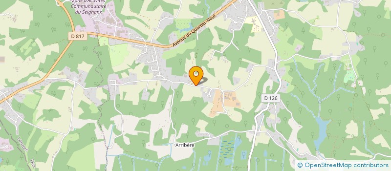 localisation de l'entreprise MONSIEUR OLIVIER LE GUERNIC  SAINT-MARTIN-DE-SEIGNANX